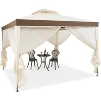 Goplus Pavillon 3 x 3 m inkl. 4 Seitenteile