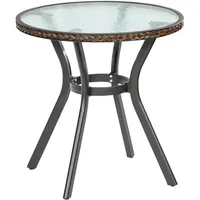 Merxx Ravenna Gartentisch Ø 70 x 72,5 cm grau