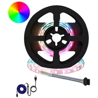 VidaXL LED Streifen 2 pcs 350 mm Schwarz/Transparent