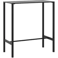 VidaXL Bartisch 100 x 50 x 110 cm Schwarz