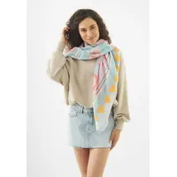 Codello Jacquard-Tuch in blau | Gr.: onesize