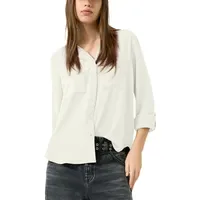 QS Langarmbluse creme 42
