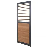 Mendler Lamellenwand für Pergola HWC-P65 220 x 0,68 m