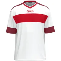 Jako Club 92 Trikot 2024 Weiß/Rot/Maroon Unisex Gr. XXL