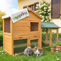 Zooprinz Kleintierstall Villa 147 x 85 x 53 cm