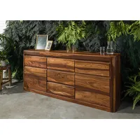 Massivmoebel24 Toronto 185 x 80 x 40 cm Walnuss