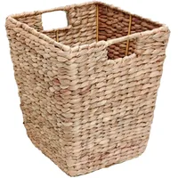 Relaxdays Papierkorb 30 l Braun