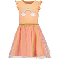 Blue seven Minikleid Jerseykleid orange 110