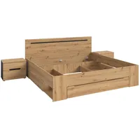 Xonox.home Canu Schlafzimmer-Set 284x87x205 grau