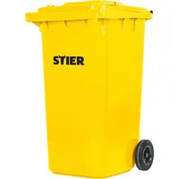 Stier Müllgroßbehälter 240 l Gelb