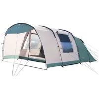 Skandika Tunnelzelt Hafslo 5 Sleeper Protect Beige/Grün