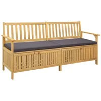 VidaXL Sitzbank mit Stauraum mit Kissen mit Speicher mit