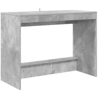 VidaXL Bett-Schreibtisch Beton Grau 100 x 45 x 75