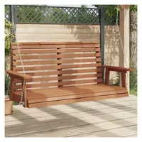VidaXL Hollywoodschaukel Braun 3-Sitzer