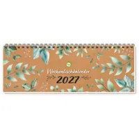 Trötsch Verlag TRÖTSCH - Wochentischkalender Natur 2027