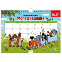 Trötsch Verlag Der kleine Maulwurf Monatsterminer Monatskalender 2027