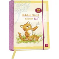 Groh Buchkalender Om-Katze: Bloß kein Stress! 2027