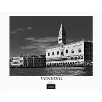 Casares Fine Art Edition Venedig Kalender 2027 schwarz weiss
