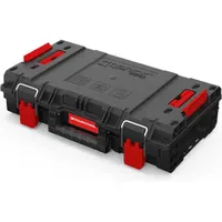 Toolbrothers Rhino XL Werkzeugkoffer Eco Vario+ 13,5 l Rot/Schwarz