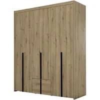 Gami Drehtürenschrank Trevor 181 x 215 x 60 cm