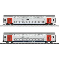 Märklin Doppelstockwagen-Set SNCB 043566 H0