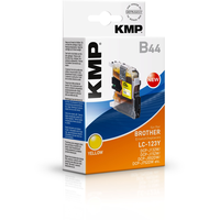 KMP B44 gelb Tintenpatrone ersetzt Brother LC-123Y