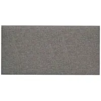 VidaXL Wandkopfteilen 12 pcs Hellgrau 30 x 15 cm