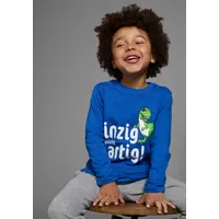 Kidsworld Langarmshirt in royalblau | Gr.: 116/122