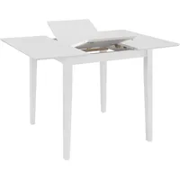 VidaXL Ausziehtisch (80-120)x80x74 cm weiß