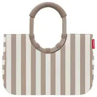 Reisenthel Loopshopper M summerstripes coffee