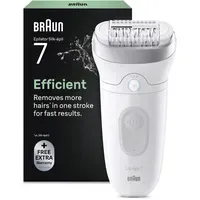 Braun Silk-épil 7 SE7-000 weiß/silber