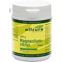Allcura Magnesiumcitrat Pulver 200 g