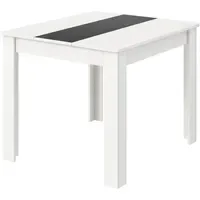 VCM Küchentisch 80 x 80 x 80 cm weiß