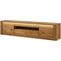 MASSIVMOEBEL24.DE KENT TV-Lowboard 223x40x53 cm Braun Holz