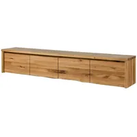 MASSIVMOEBEL24.DE PURE OAK Lowboard 220x40x40 cm Beige Massivholz
