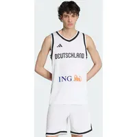 Adidas DBB Basketball Heimtrikot 2024 weiß Herren Gr. L