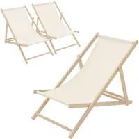 ECD Germany 3er Set Liegestuhl 52 x 83 x