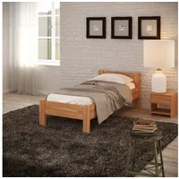 Krok Wood Seniorenbett SiSi aus Massivholz in Buche 90