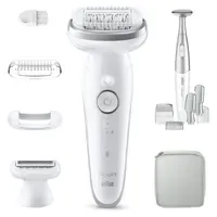 Braun Silk-épil 9 Flex SES9-241 weiß/silber