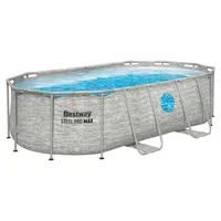 BESTWAY Steel Pro Max Aufstellpool oval 427 x 250