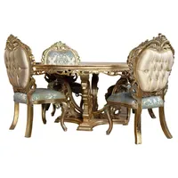 Xl moebel gmbh Goldener Barock Esstisch 173 x 83