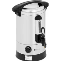 Royal Catering Wasserkocher 6,5 l Silber