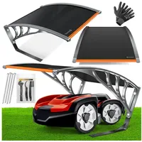 Kesser Mährobotergarage Orange/Schwarz