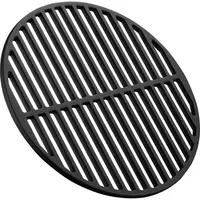 Wiltec Grillrost Ø 34,5 cm Gusseisen Schwarz