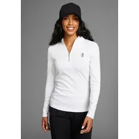 Delmao DELMAO, Langarmshirt in weiß, | Gr. 36/38