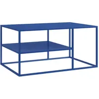 [en.casa] Solund Dunkelblau Metall 90 x 45 cm