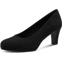 Marco Tozzi Damen Pumps mit Trichterabsatz Vegan, Schwarz (Schwarz),