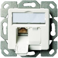 Telegärtner UP Dose Cat.5e/Cl.E 2xRJ45 