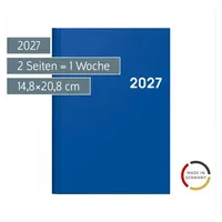 Baier & Schneider Buchkalender Mod. 796 blau 2027