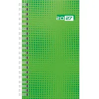 Baier & Schneider Taschenkalender Mod. Taschenplaner A6 Grün 2027